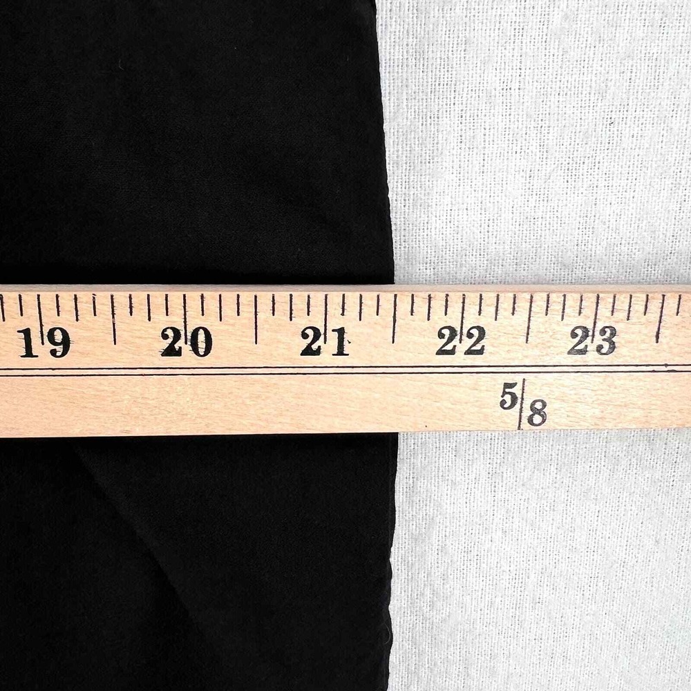 Felicite Shirt Dress Women 2 Black Button Up Long Sleeve Cotton Tunic - Picture 13 of 15